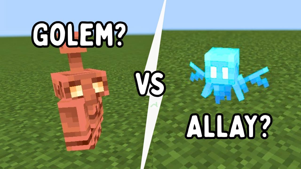 Copper Golem vs Allay